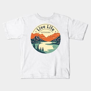 Life Life, Outdoors Kids T-Shirt